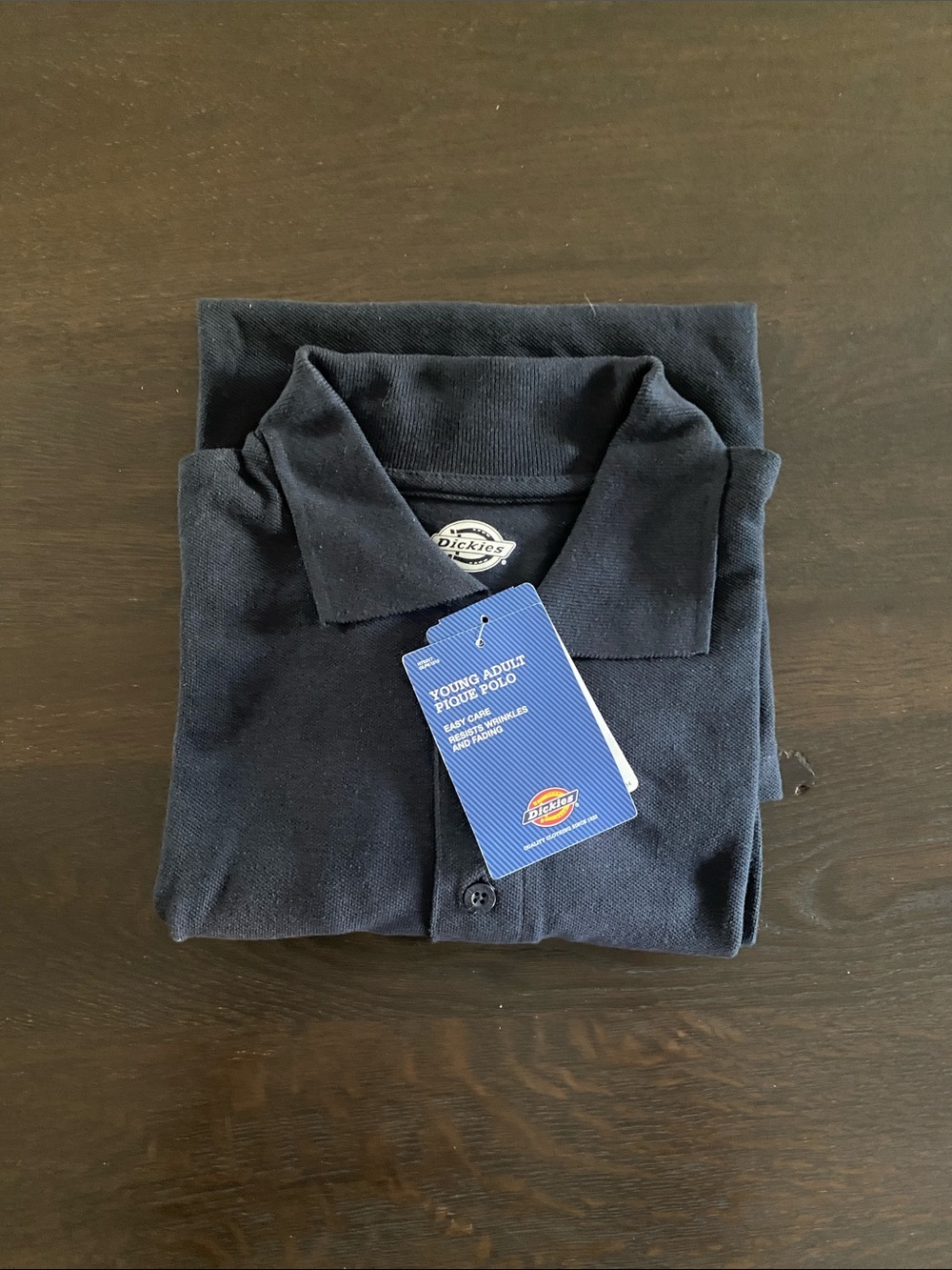 Dickies Young Men’s Navy Polo Shirt